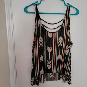 Billabong crop tank top size LG